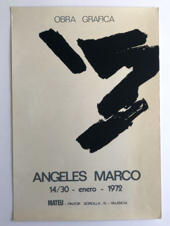 シルクスクリーン Marco - Galería Josep Mateu