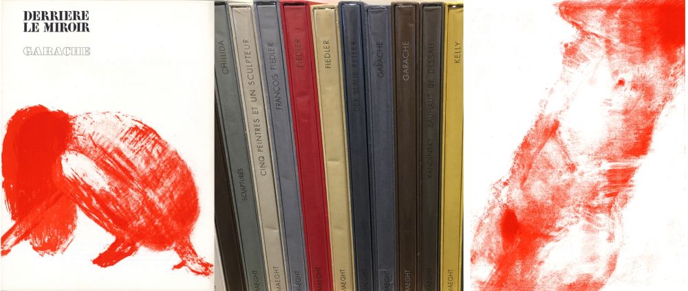 挿絵入り本 Garache - GARACHE. DERRIÈRE LE MIROIR N°213. Mars 1975. TIRAGE DE LUXE SIGNÉ..
