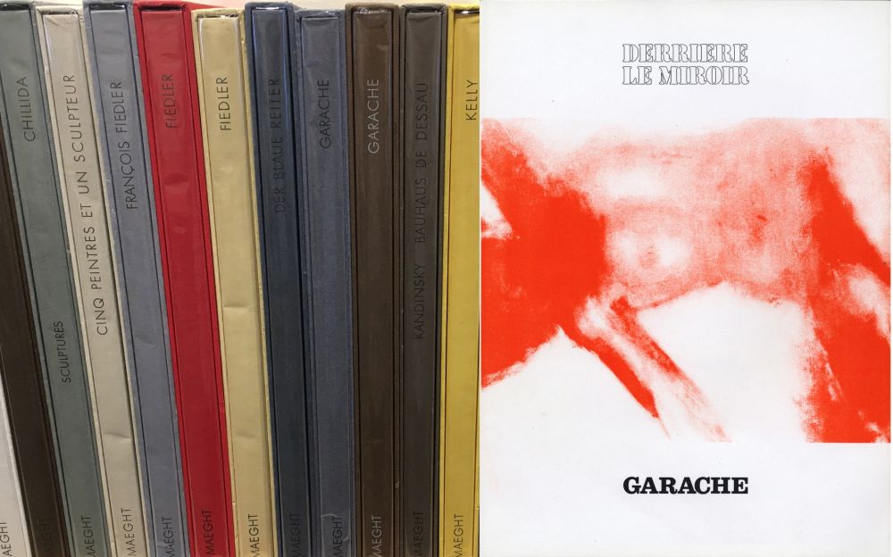 挿絵入り本 Garache - GARACHE. DERRIÈRE LE MIROIR N°222. Février 1977. TIRAGE DE LUXE SIGNÉ..