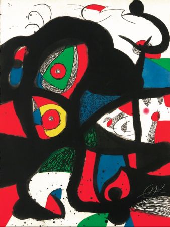 エッチングと　アクチアント Miró - Gargantua