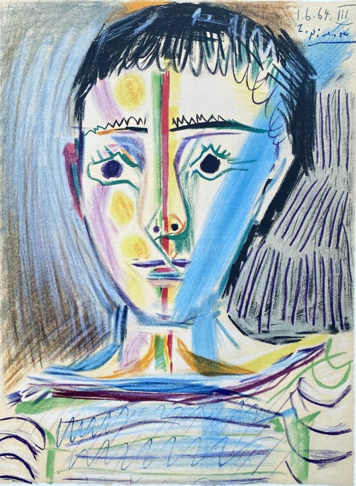 リトグラフ Picasso - Garçonnet III