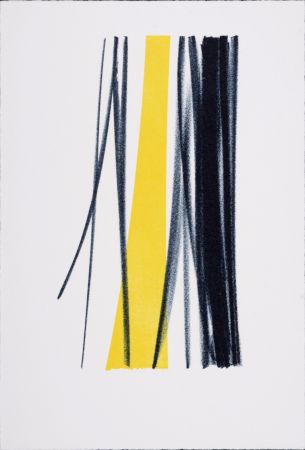 リトグラフ Hartung - Gedanken (#4), 1987-88