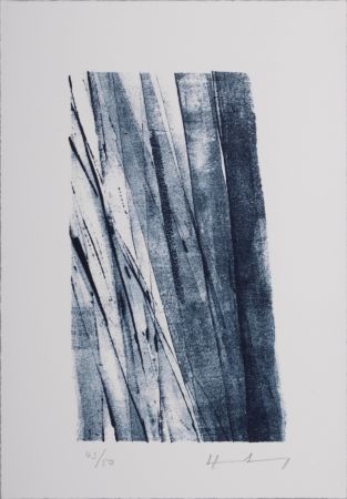 リトグラフ Hartung - Gedanken (B), 1987-88 - Hand-signed!