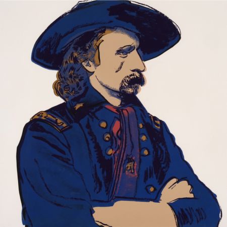 シルクスクリーン Warhol - General Custer [Unique] (FS IIB.379)