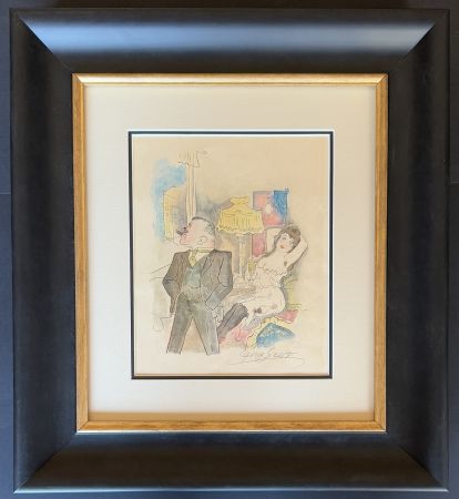 リトグラフ Grosz - George Grosz (1893–1959) - Kraft und Anmut - Color lithograph - 1923