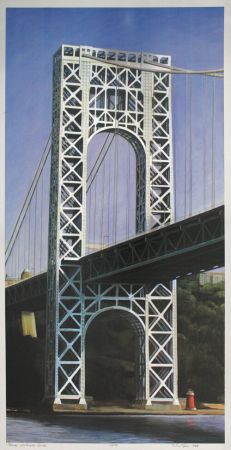 リトグラフ Haas - George Washington Bridge