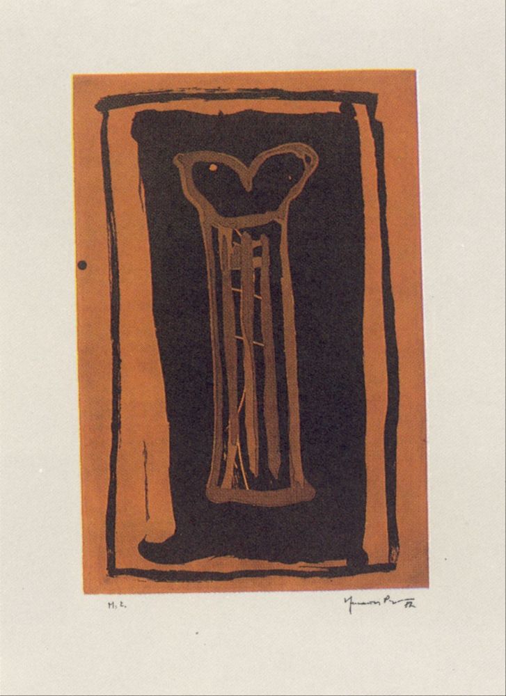 アクチアント Hernandez Pijuan - Gerro ocre