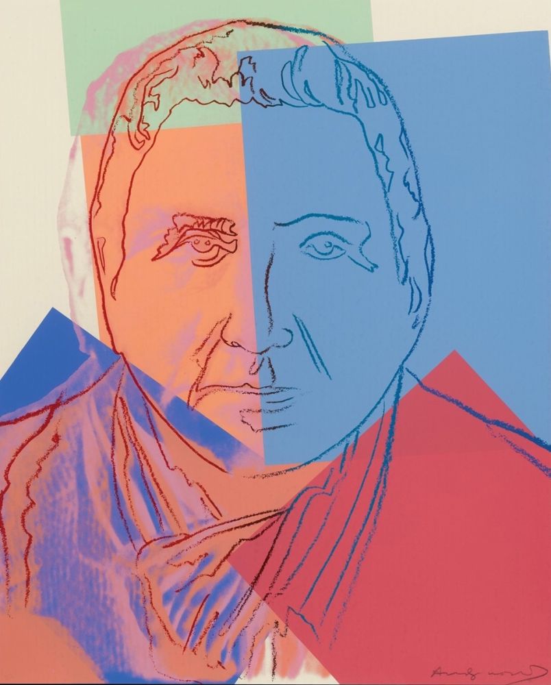 シルクスクリーン Warhol - Gertrude Stein (FS II.227) 