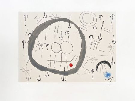 彫版 Miró - Giboulées