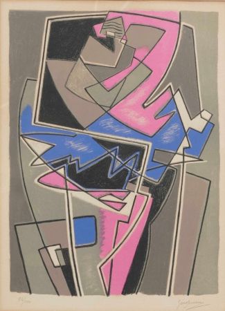 リトグラフ Severini - Gino Severini (1883–1966) - Ballerine - Lithograph on paper - 1954