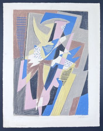 リトグラフ Severini - Gino Severini (1883 - 1966) - Danseuse - Seven-color lithograph - 1957