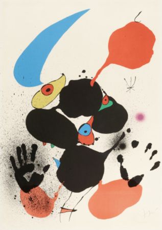リトグラフ Miró - Godalla