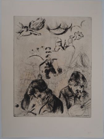 彫版 Chagall - Gogol et Chagall