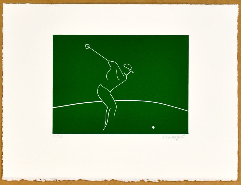 リノリウム彫版 Larregui - Golf IV
