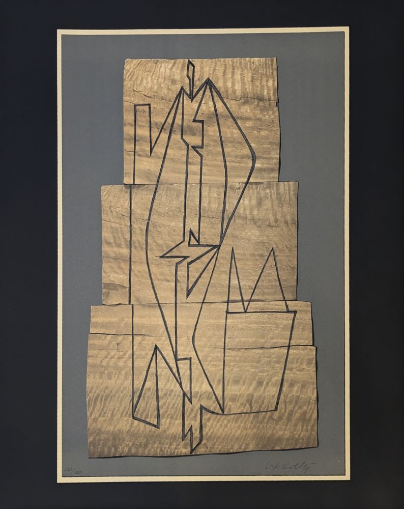 リトグラフ Vasarely - Gordes Tabor 