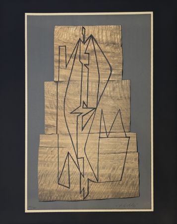 リトグラフ Vasarely - Gordes Tabor 