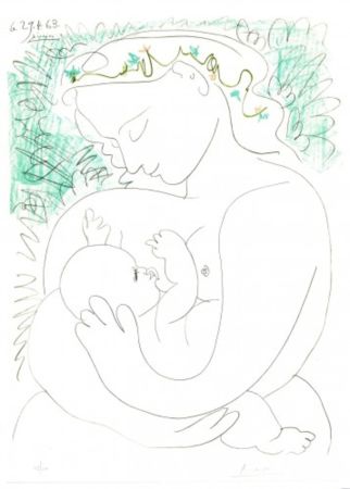 リトグラフ Picasso - Grand Maternity