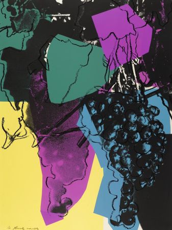 シルクスクリーン Warhol - Grapes #195