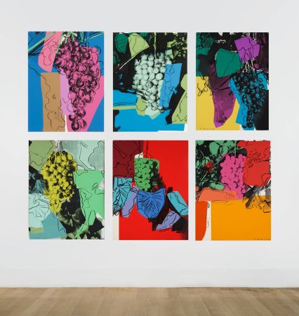 シルクスクリーン Warhol - Grapes Complete Portfolio