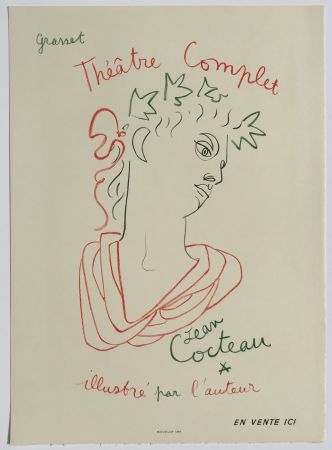 リトグラフ Cocteau - Grasset Theatre Complet
