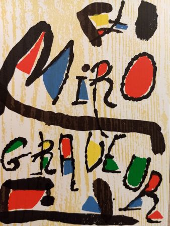 挿絵入り本 Miró - Graveur 1