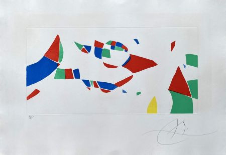 彫版 Miró - Gravures pour une exposition