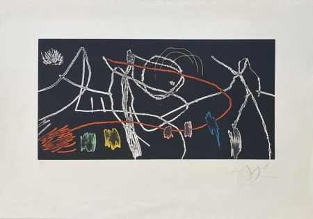 エッチングと　アクチアント Miró - Gravures pour une exposition 