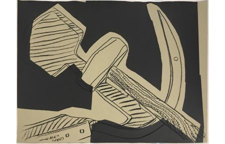 シルクスクリーン Warhol - Hammer & Sickle