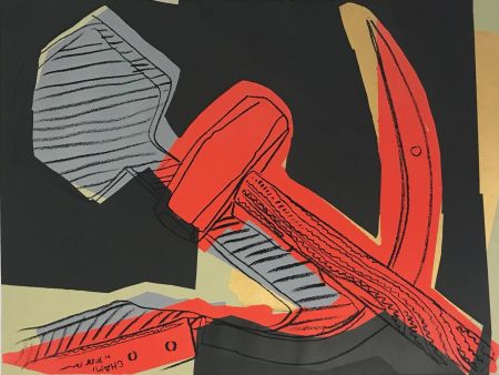 シルクスクリーン Warhol - Hammer & Sickle