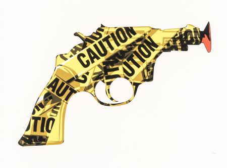 シルクスクリーン Mr Brainwash - Handle with care