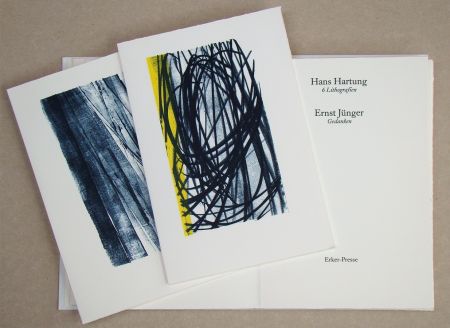 挿絵入り本 Hartung - Hans Hartung 6 Lithografien & Ernst Jünger Gedanken