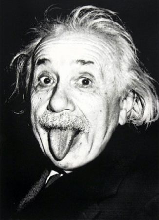 シルクスクリーン Mr Brainwash - Happy birthday Einstein