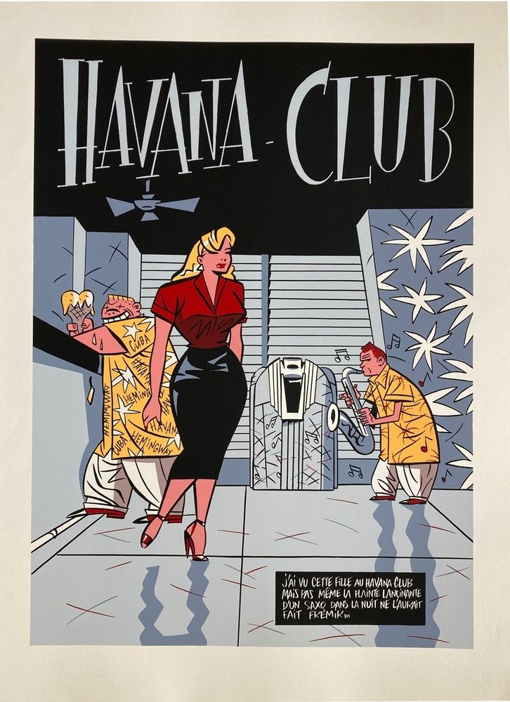 シルクスクリーン Clerc - Havana Club