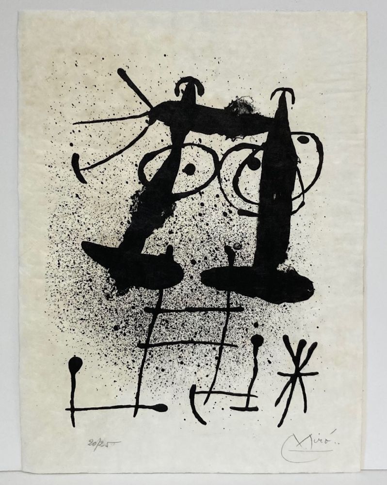 リトグラフ Miró - Haï-Ku