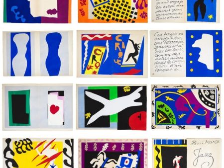 挿絵入り本 Matisse - Henri MATISSE, Jazz, New York 1983, Andee Brasilier