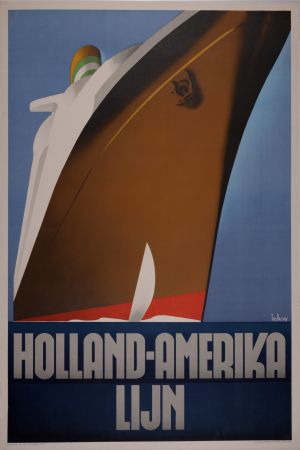 掲示 Cassandre - Holland - Amerika Lijn, 1936