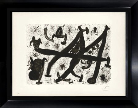 リトグラフ Miró - Homage to Joan Prats