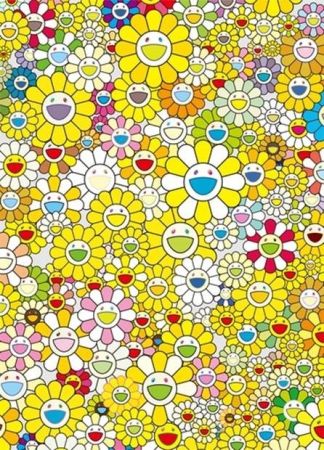 リトグラフ Murakami - Homage to monogold