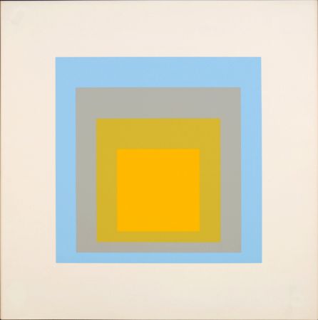 シルクスクリーン Albers - Homage to the Square: Ten Works by Josef Albers (#I), 1962