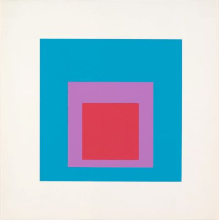 シルクスクリーン Albers -  Homage to the Square: Ten Works by Josef Albers (#VI), 1962