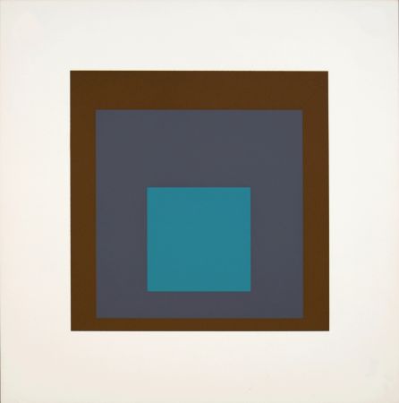 シルクスクリーン Albers - Homage to the Square: Ten Works by Josef Albers (#VIII), 1962