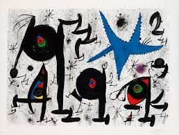 リトグラフ Miró - Homenaje a Joan Prats