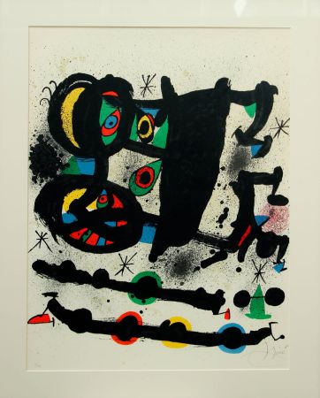 リトグラフ Miró - HOMENAJE A JOSEP LLUIS-SERT