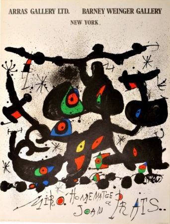 掲示 Miró - Homenatge a Joan Prats Arras Gallery