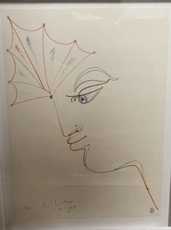 リトグラフ Cocteau - Hommage 