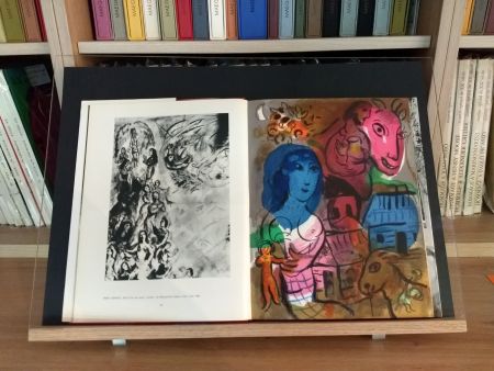 挿絵入り本 Chagall - Hommage