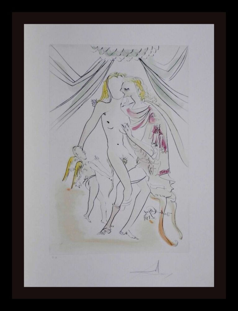 彫版 Dali -  Hommage a Albrecht Durer Venus Mars Cupidon