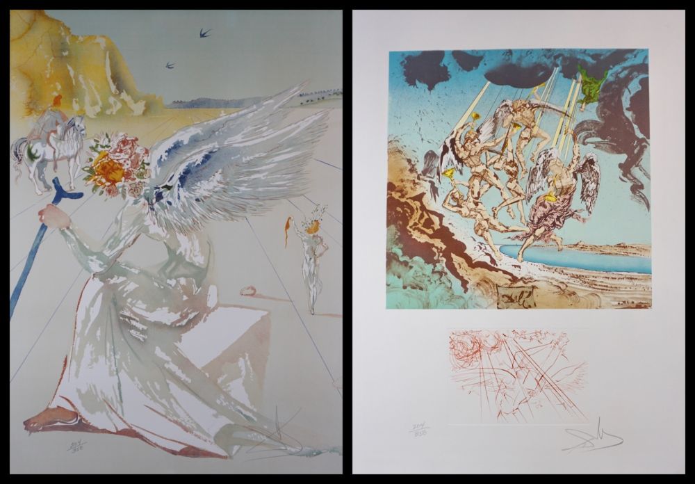 彫版 Dali - Hommage a Homere Suite