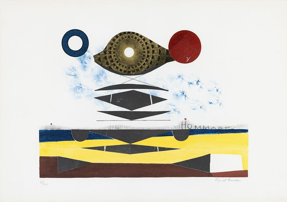 リトグラフ Penrose - Hommage (a Man Ray)