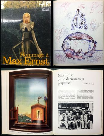 挿絵入り本 Ernst - HOMMAGE A MAX ERNST - XXe Siècle - N° spécial 1971.